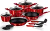 Berlinger Haus Granit Topfset Bh-1226 Rot Metallic Line 15 Produktbild-Vorschau 1