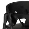 Deryan Luxe Chaise Haute Évolutive - Pliable - Noire Voir les images du produit 6
