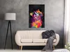 Italienischer Leinwand Leinwandbild - Dog's Joy (1 Part) Produktbild-Vorschau 2