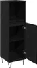 vidaXL Badezimmerschrank mit Tür Schwarz Eichen-Optik 30 x Produktbild-Vorschau 5