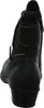 A black boot is shown from the back on a white background. Voir les images du produit