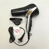 A black and silver Braun Satin Hair 7 hairdryer with its accessories laid out on a white background. Produktbild-Vorschau