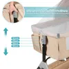Beistellbett höhenverstellbar Babybett mit Rollen Produktbild-Vorschau 5