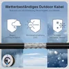 hb-digital 25m Netzwerkkabel CAT 7 Outdoor LAN max. 1000 Produktbild-Vorschau 6