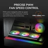 COUGAR Reversed-Lüfter Unity360-FB,360 ARGB PWM, weiß Voir les images du produit 9