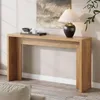 Tribesigns 140 cm Farmhouse table console, table basse en Voir les images du produit 6