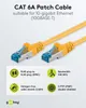 goobay Patchkabel Cat 6a S/FTP, afgeschermd, PIMF, geel, 5 Productafbeelding-voorbeeld 3