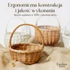 Creative Home Mały Koszyczek Wiklinowy z rączką | 22x22x26 Podgląd zdjęcia produktu 6
