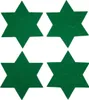 Four green six-pointed stars arranged in a two-by-two grid on a white background. Produktbild-Vorschau