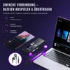 64GB Diktiergerät Dual Mikrofon, Voice Recorder DSP Noise Produktbild-Vorschau 7
