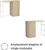 Set di 2 appendiabiti modulari KADRA 200x85cm per mansarda Anteprima dell’immagine prodotto 6