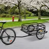 HOMCOM Fahrradanhänger Lastenanhänger für Fahrrad 40kg Produktbild-Vorschau 2