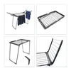 2 teiliges Haushalts Set, Wäscheständer klappbar, 13 m Produktbild-Vorschau 9