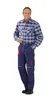Planam Bundhose Basalt Gr. 52 marine/rot Produktbild-Vorschau 2