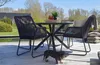 Dining-Gartenstuhl | Mona | Schwarz | Rope | 2er Set Produktbild-Vorschau 3
