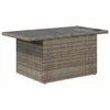 CLORIS 7-tlg. Garten-Sofagarnitur mit Kissen Grau Poly Produktbild-Vorschau 7