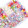 Perlen Zum Auffädeln DIY Armbänder Selber Machen Kinder Produktbild-Vorschau 4