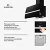 Klarstein Hotte aspirante à recyclage/à évacuation, Hotte Voir les images du produit 7