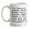 Mr. & Mrs. Panda Tasse Ich brauche keinen Wecker.... - Weiß Produktbild-Vorschau 3
