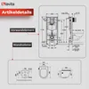 GROHE Vorwandelement Solido + Wand Hänge WC Salto Weiß Produktbild-Vorschau 7
