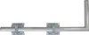 PremiumX Wandausleger Aluminium 100cm Armlänge 50mm Produktbild-Vorschau 1