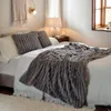 Plüsch Kuscheldecke - Weiche Flauschige Decke Gemütlich Produktbild-Vorschau 2