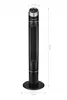 Schwarzer Futuristischer Bodenventilator Smart Blackfan Produktbild-Vorschau 8
