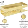 WENKO Turbo-Loc® Wandablage Mod. Genova Gold Matt, Produktbild-Vorschau 2