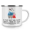 Mr. & Mrs. Panda blechbecher Modeverkäuferin Herz - Weiß - Produktbild-Vorschau 3