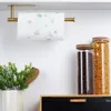 Porte-essuie-tout en acier doré Voir les images du produit 6