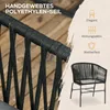 SUGIFT Gartenstuhl 2er Set Boho, Balkonstuhl mit Kissen, Produktbild-Vorschau 8