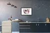 MuchoWow® Gerahmtes Poster Blättern - Design - Abstrakt Produktbild-Vorschau 2