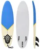 surfovacie dosky vidaXL 170 cm Blue and Cream Náhľad obrázku produktu 7