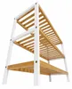BEGRYF botník 70x26x55 cm bambus bílý regál se 3 policemi Náhled obrázku produktu 12