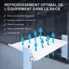 Extralink 1U 250 mm Gris Étagère Rack 19", pour Baies Voir les images du produit 3