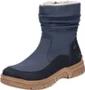 Rieker Damen Stiefelette mit gerafftem Schaft Warmfutter Produktbild-Vorschau 6