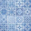 20 Servietten Tiles - Mandala blau 33x33cm Produktbild-Vorschau 2