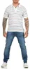 Herren Polo-Shirt Stretch Kurz-Arm; Weiß 2XL Produktbild-Vorschau 3