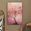 Leinwand Bilder 40x60 cm - Lebensbaum - Rosa - Gold - Produktbild-Vorschau 5