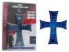 LED-Leuchtkreuz, blau, 84 LEDs, 12–24 V, 245 x 200 mm Produktbild-Vorschau 1