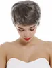 WIG ME UP Perücke Echthaar Damen Herren kurz Bowl Cut Produktbild-Vorschau 4