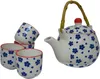 270 Teeset Ruka weiss blau Blümchen 5 tlg im kleinen Produktbild-Vorschau 2