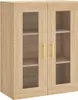 vidaXL Wandschrank Sonoma-Eiche 69,5x34x90 cm Produktbild-Vorschau 2