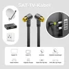 deleyCON 15m SAT TV Antennenkabel Winkel Koaxial Kabel Produktbild-Vorschau 5