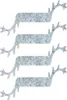 Oblique Unique 4 Filz Serviettenhalter mit Hirsch Geweih Produktbild-Vorschau 2