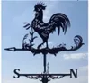 Wiatrowskaz Metalowy Czarny Kogut Ozdobny Pomiar Kierunku Podgląd zdjęcia produktu 3