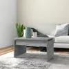 vidaXL Couchtisch Grau Sonoma 68x50x38 cm Holzwerkstoff - Produktbild-Vorschau 1