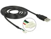 DELOCK USB 2.0 Anschl. Kab 5 Pin Kameramodule V1,9 1,5 m Produktbild-Vorschau 4