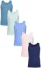 TupTam Mädchen Baumwolle Unterhemd 5er Pack Tank Top Produktbild-Vorschau 1