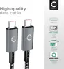 2xCELLONIC 100W USB C auf USB C Kabel, PD 3.1 Produktbild-Vorschau 2